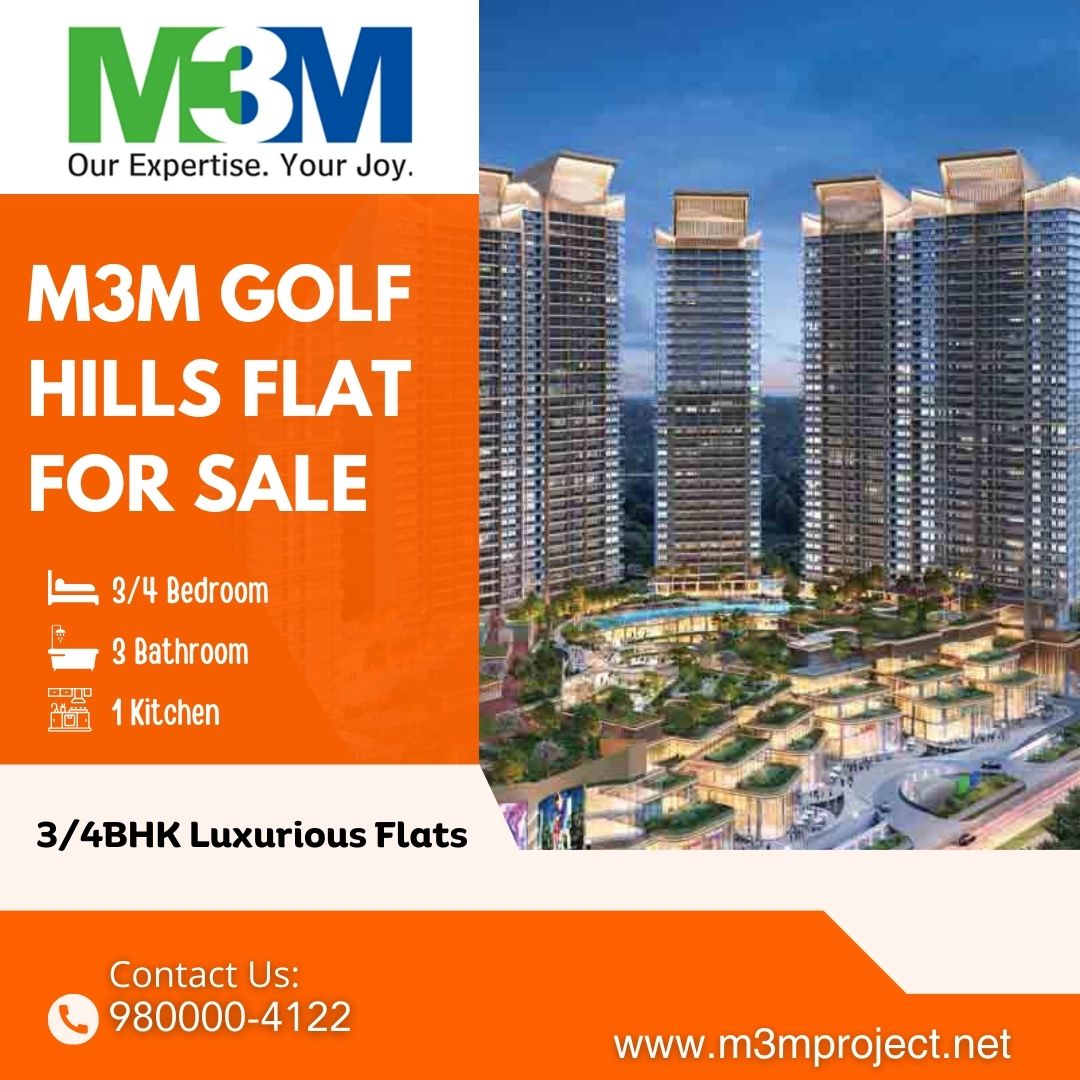 M3M Golf Hills Sector 79 Gurgaon Luxury Apartments,Gurgaon,Real Estate,For Sale : House & Apartment